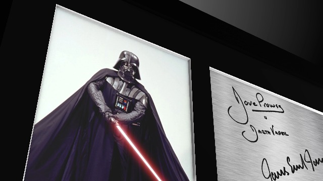 Star Wars Darth Vader　メッセージ&直筆サイン Star Wars Darth Vader メッセージ&直筆サイン Star Wars Darth